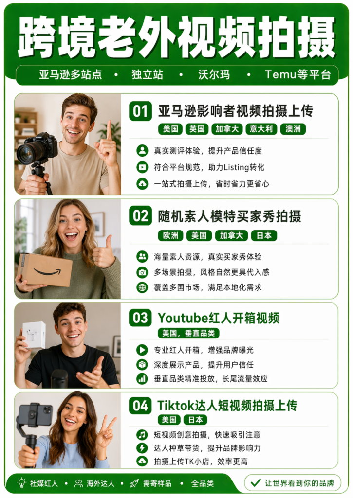 影响者红人买家秀-墨攻跨境