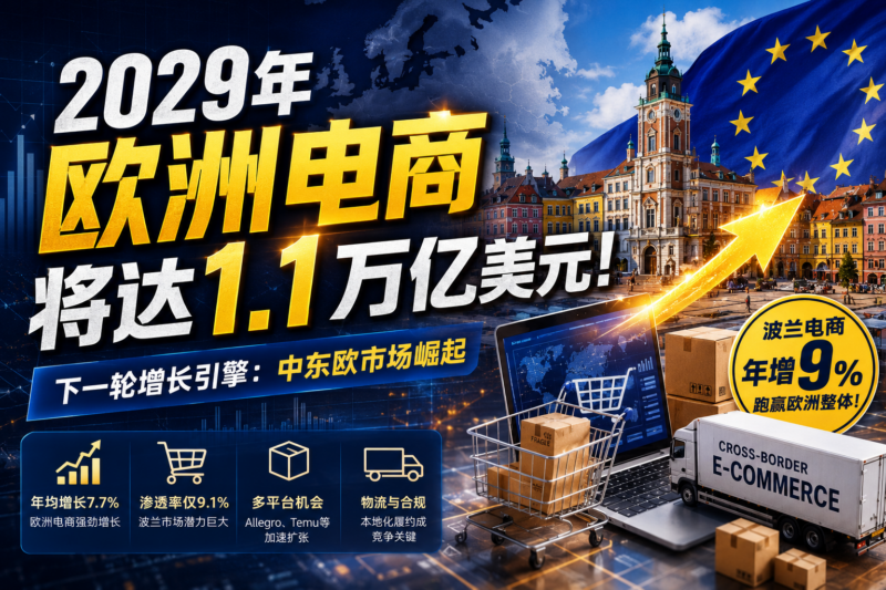 1.1万亿美元大市场背后,中东欧电商正在集体爆发-墨攻推广MOGOEC